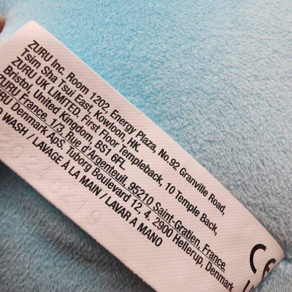 Lottie Blue Elephant Mentos Mint Jumbo Plush 14" Zuru Snackles Stuffed Animal - Picture 8 of 8